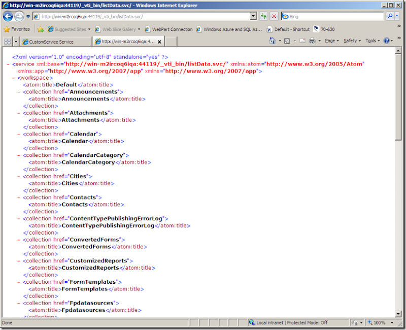 Bytes Matters: Hosting WCF Service Inside SharePoint 2010